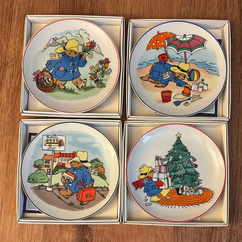 A Year With Paddington Bear - Limited Edition in a Series of Four - 1979-1981